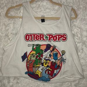 Otter pops 90’s crop top